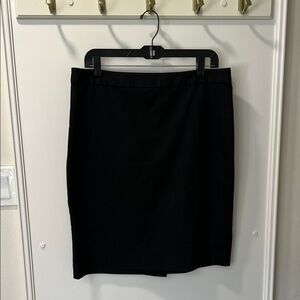 Banana republic black pencil skirt